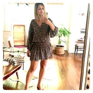 Ulla Johnson Ruffle Mini Dress XS 0/2